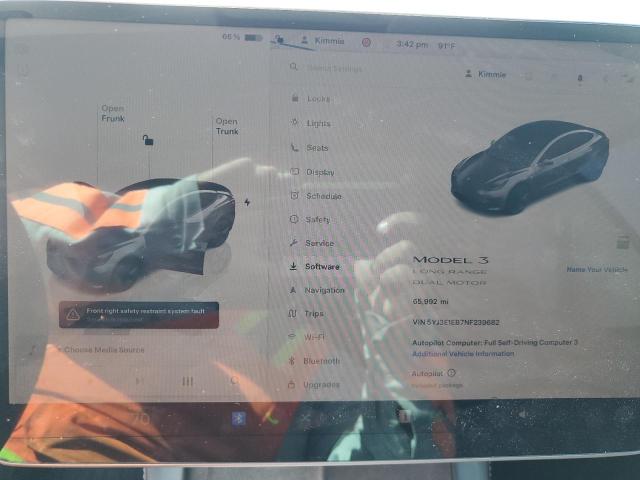 2022 TESLA MODEL 3 5YJ3E1EB7NF239682