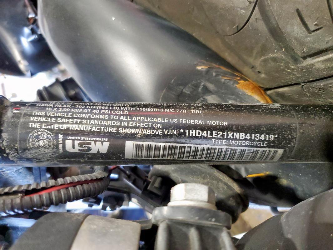 2022 HARLEY-DAVIDSON XL883 N 1HD4LE21XNB413419