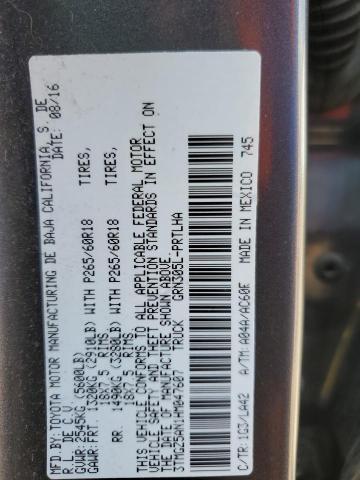 2017 TOYOTA TACOMA DOU 3TMGZ5AN1HM047607