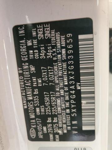 2018 KIA SORENTO LX - 5XYPG4A3XJG339659