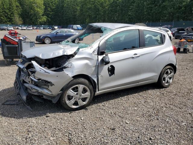 CHEVROLET SPARK LS 2019 silver  gas KL8CB6SA2KC819389 photo #1