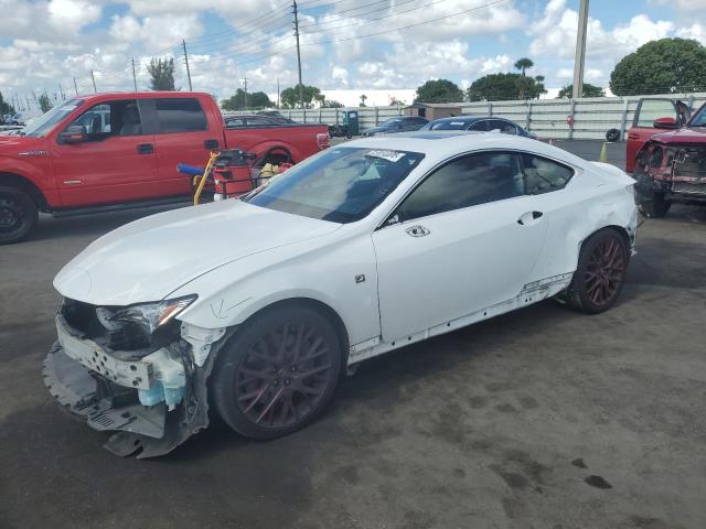 LEXUS RC 350 2016 white  gas JTHHE5BC1G5014283 photo #1