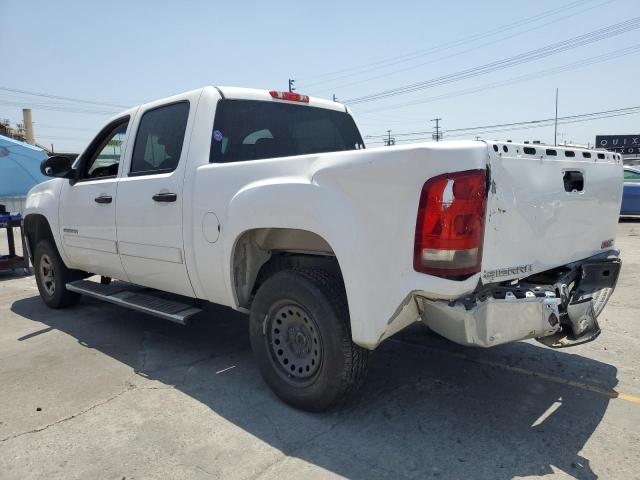 GMC SIERRA C15 2013 white crew pic hybrid engine 3GTU1YEJ9DG189635 photo #3