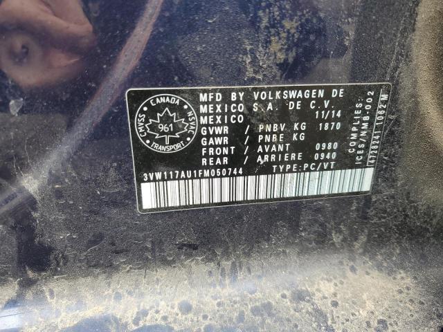 2015 VOLKSWAGEN GOLF 3VW117AU1FM050744