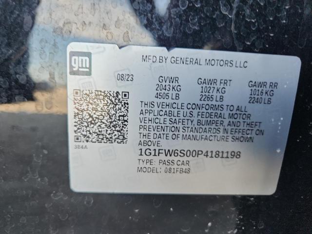 2023 CHEVROLET BOLT EV 1L 1G1FW6S00P4181198