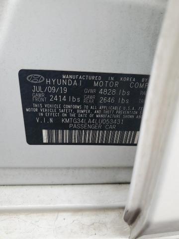 2020 GENESIS G70 ELITE KMTG34LA4LU053431