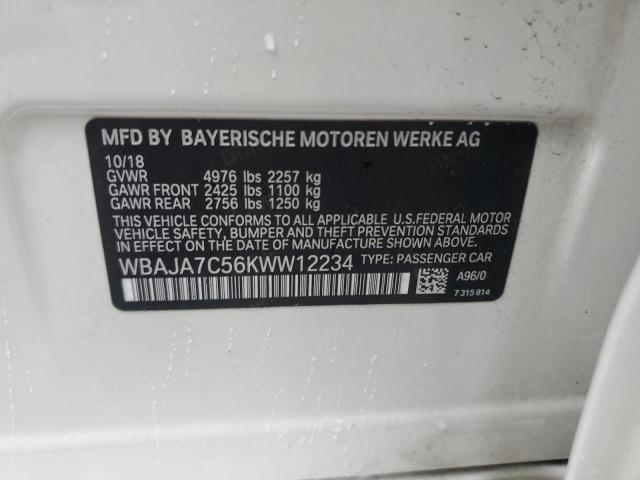 2019 BMW 530 XI - WBAJA7C56KWW12234