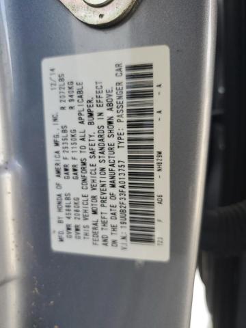 2015 ACURA TLX 19UUB2F33FA013757