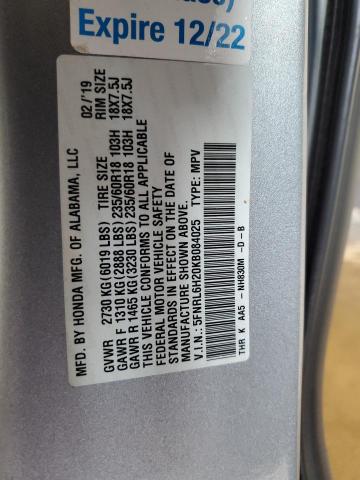 2019 HONDA ODYSSEY LX 5FNRL6H20KB084025