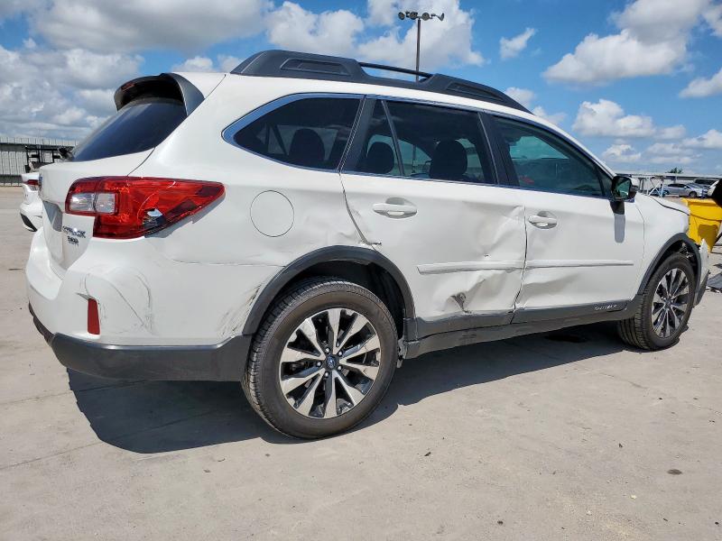SUBARU OUTBACK 3. 2015 white  gas 4S4BSENC3F3271172 photo #4