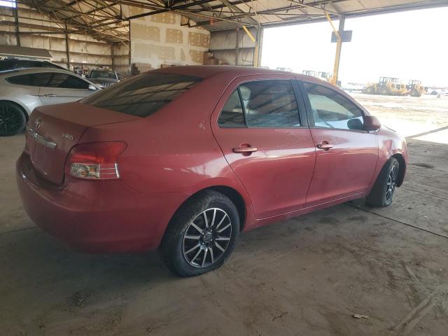 TOYOTA YARIS 2007 red  gas JTDBT903471049236 photo #4