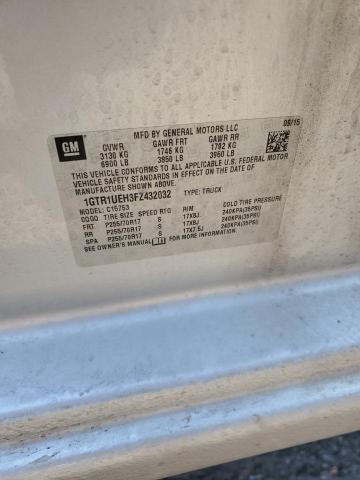 2015 GMC SIERRA C15 1GTR1UEH3FZ432032
