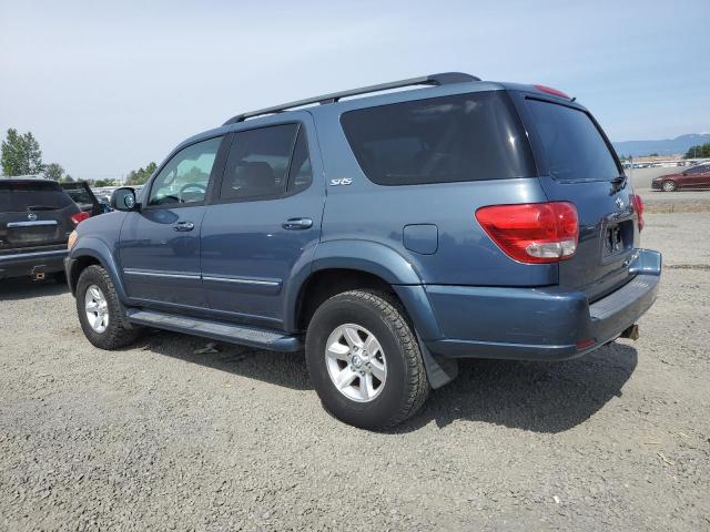 TOYOTA SEQUOIA SR 2005 teal 4dr spor gas 5TDBT44A95S238248 photo #3