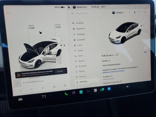 2023 TESLA MODEL 3 - 5YJ3E1EA5PF395116