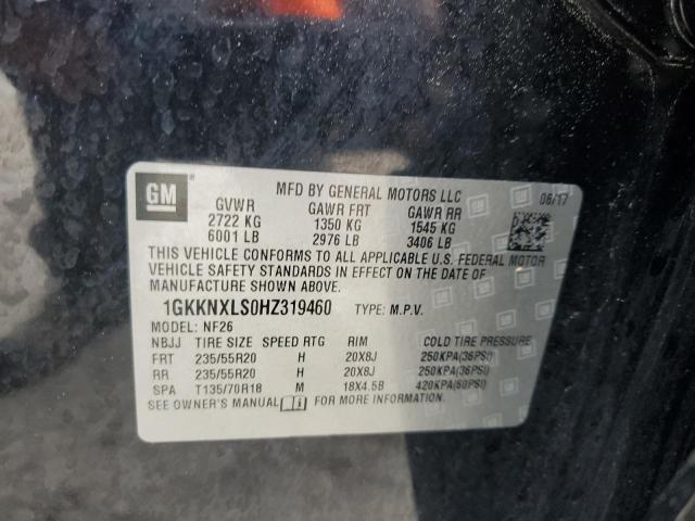 2017 GMC ACADIA DEN - 1GKKNXLS0HZ319460
