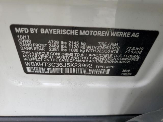 2018 BMW X1 XDRIVE2 - WBXHT3C36J5K23992