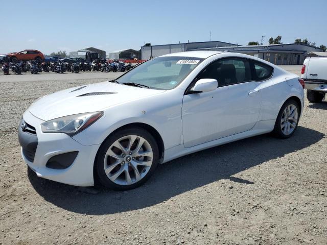 HYUNDAI GENESIS CO 2013 white coupe gas KMHHT6KDXDU112828 photo #1