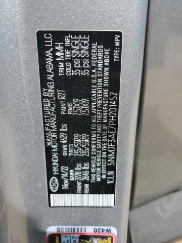 2023 HYUNDAI TUCSON SEL 5NMJF3AE7PH201452