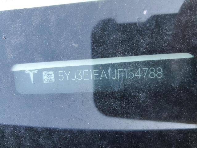 2018 TESLA MODEL 3 5YJ3E1EA1JF154788