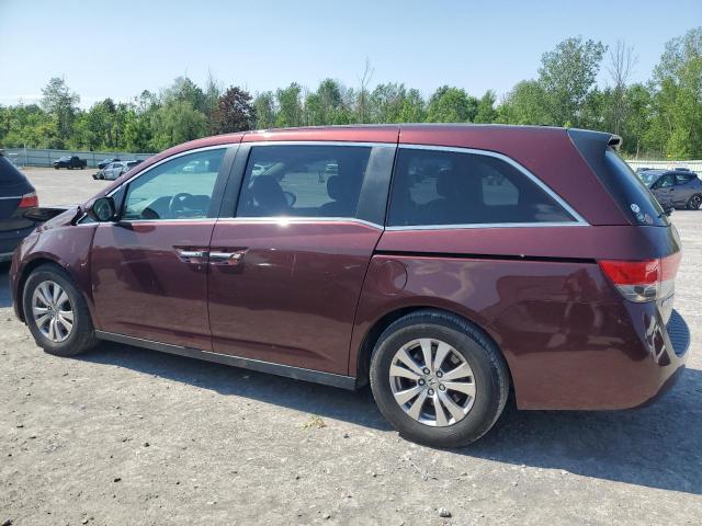 HONDA ODYSSEY EX 2016 maroon  gas 5FNRL5H66GB062177 photo #3