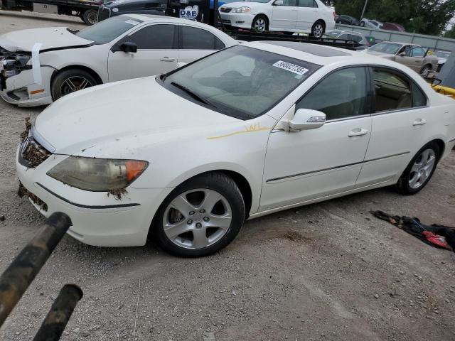 ACURA RL 2005 white  gas JH4KB16515C020791 photo #1