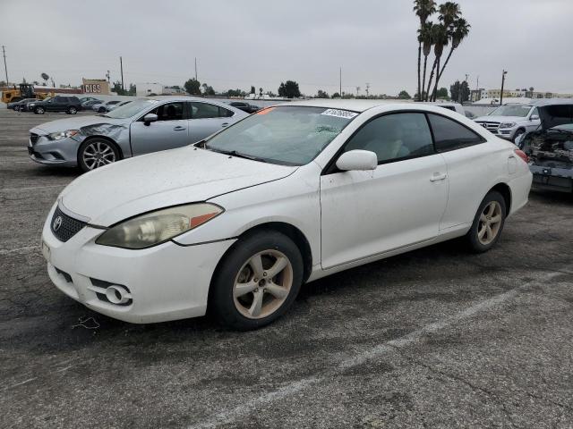TOYOTA CAMRY SOLA 2007 white  gas 4T1CA30P37U118941 photo #1
