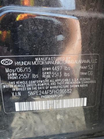 2015 HYUNDAI SONATA SE 5NPE24AF5FH236682