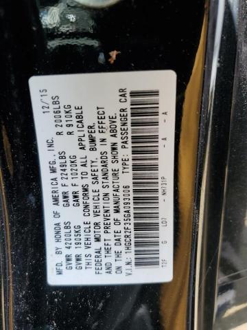 2016 HONDA ACCORD LX 1HGCR2F35GA093006