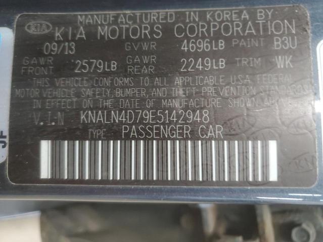 2014 KIA CADENZA PR #3170778101