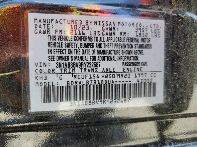 2024 NISSAN SENTRA S 3N1AB8BV9RY232687