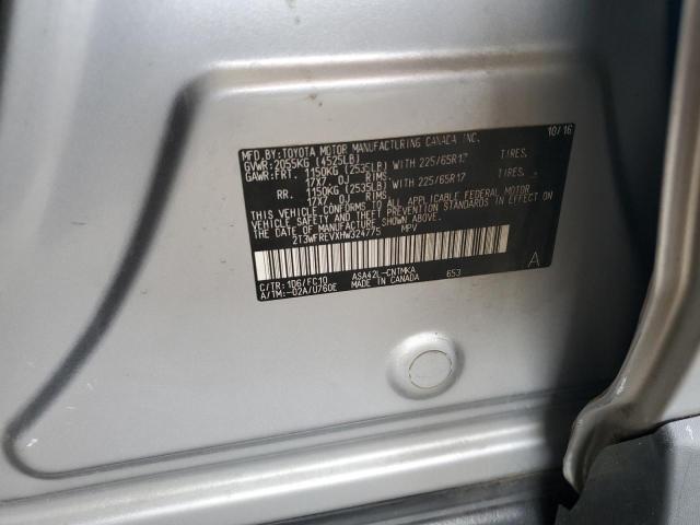 2017 TOYOTA RAV4 XLE - 2T3WFREVXHW324775