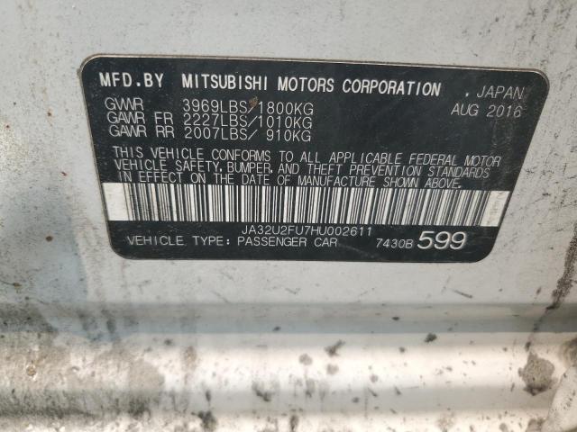 2017 MITSUBISHI LANCER ES JA32U2FU7HU002611