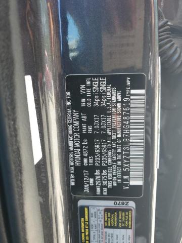 2017 HYUNDAI SANTA FE S - 5XYZT3LB7HG487619
