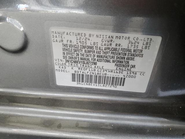 2025 NISSAN VERSA SV - 3N1CN8EV1SL827290