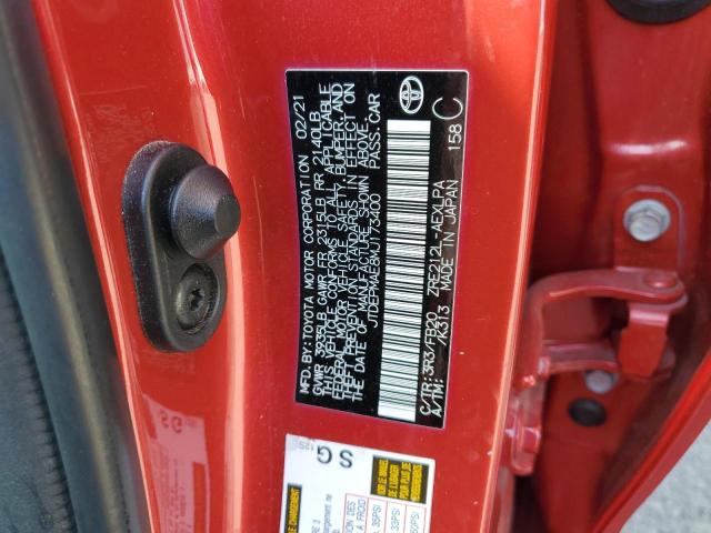 2021 TOYOTA COROLLA LE - JTDEPMAE8MJ173400