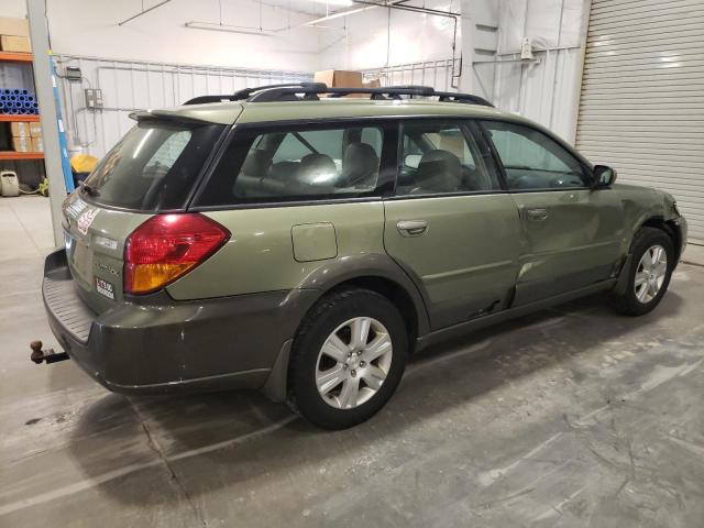 SUBARU LEGACY OUT 2005 green  gas 4S4BP62CX57374298 photo #4