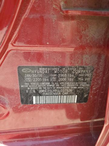 2016 HYUNDAI ELANTRA GT KMHD35LH8GU337926