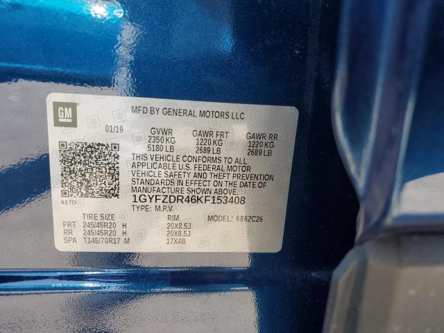 2019 CADILLAC XT4 PREMIU 1GYFZDR46KF153408