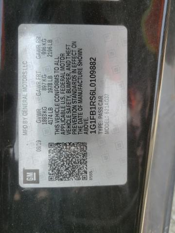 2020 CHEVROLET CAMARO LS 1G1FB1RS6L0109882
