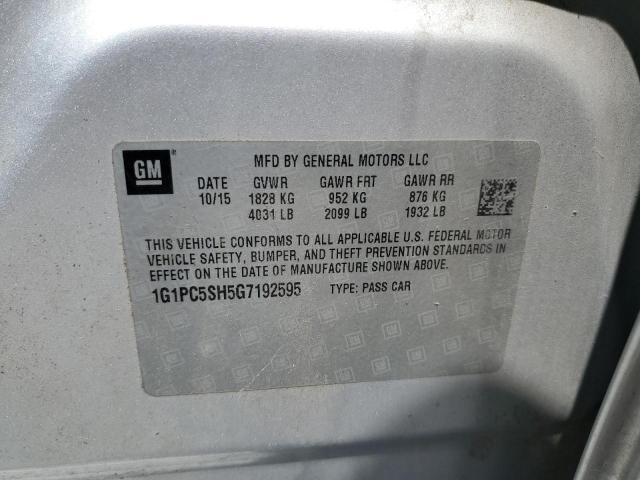 2016 CHEVROLET CRUZE LIMI 1G1PC5SH5G7192595