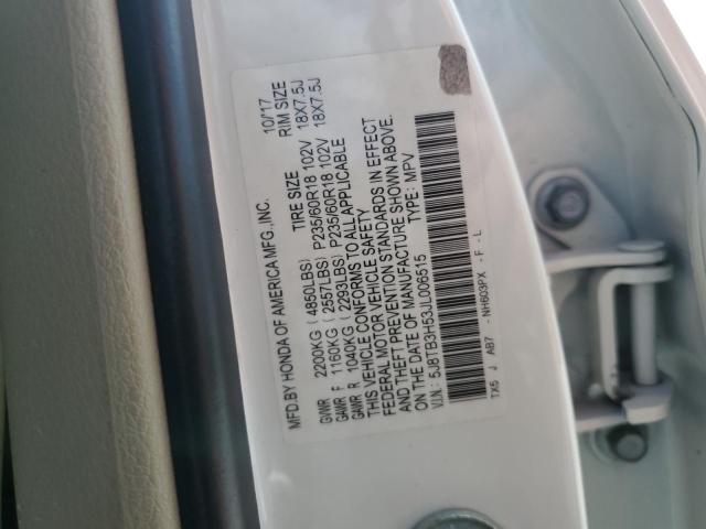 2018 ACURA RDX TECHNO 5J8TB3H53JL006515