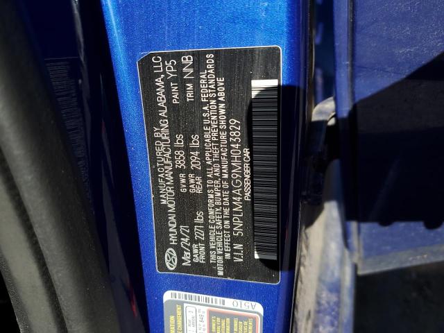 2021 HYUNDAI ELANTRA SE 5NPLM4AG9MH043829