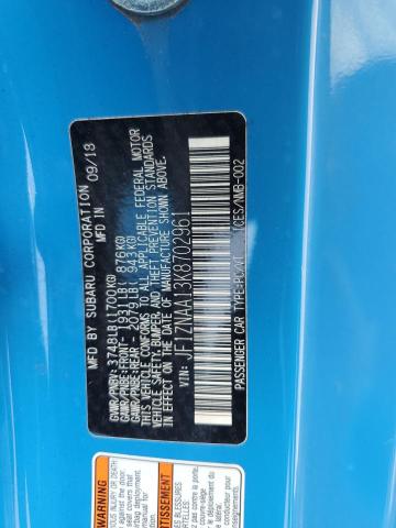 2019 TOYOTA 86 - JF1ZNAA13K8702961