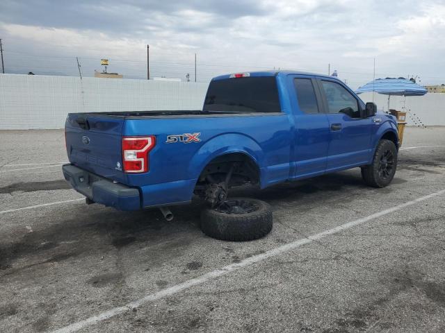 FORD F150 SUPER 2018 blue  gas 1FTEX1CP9JKC83813 photo #4