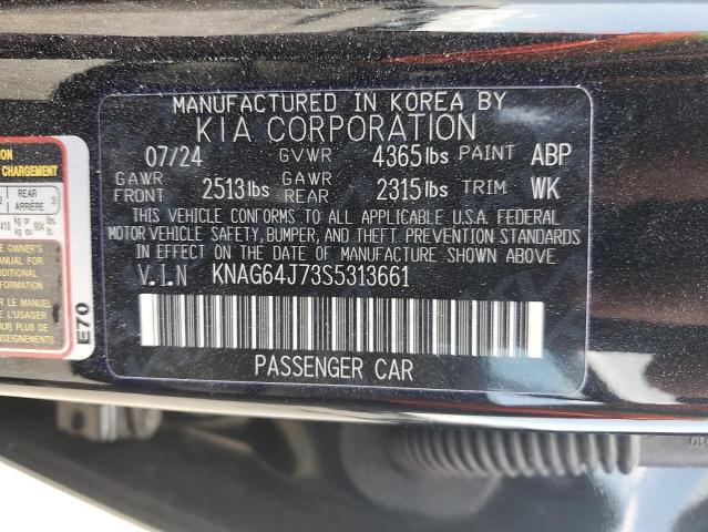 2025 KIA K5 GT LINE - KNAG64J73S5313661