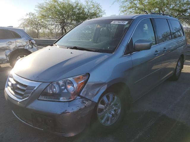 HONDA ODYSSEY EX 2009 silver  gas 5FNRL38759B013505 photo #1
