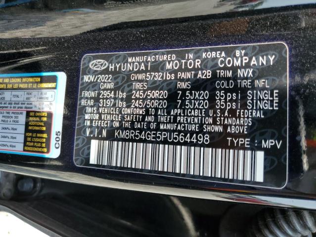 2023 HYUNDAI PALISADE L KM8R54GE5PU564498