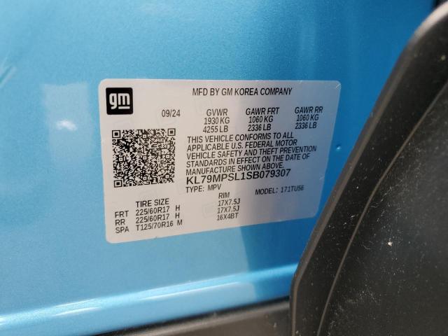 2025 CHEVROLET TRAILBLAZE KL79MPSL1SB079307