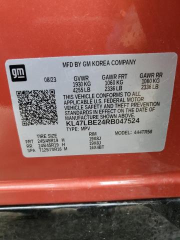 2024 BUICK ENVISTA SP - KL47LBE24RB047524