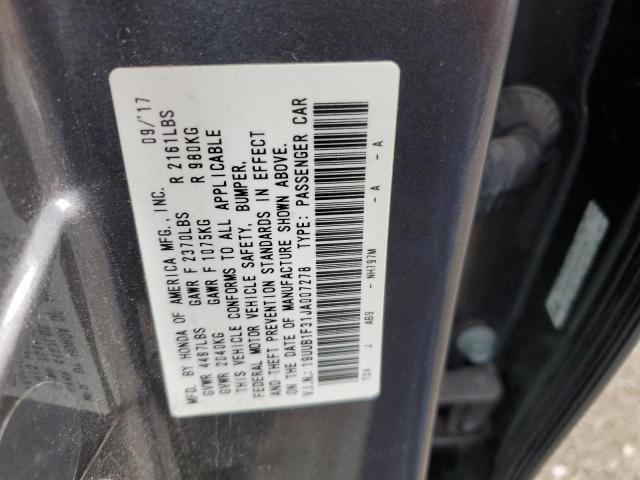 2018 ACURA TLX - 19UUB1F31JA007278